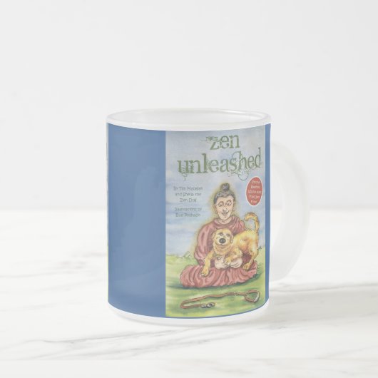 Zen losgebundene mattierte Tasse (VorderseiteRechts)