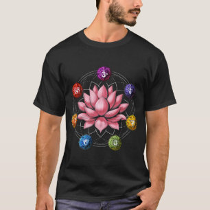 Zen Lotus Chakra Symbole T-Shirt