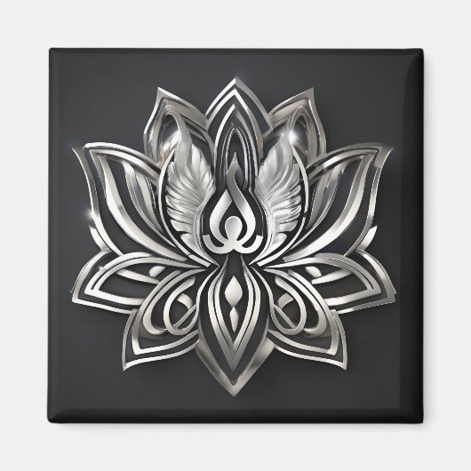 Zen Lotus Magnet (Vorne)