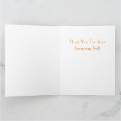 ZEN LOTUS WATERCOLOR DANKESKARTE (Innenseite)