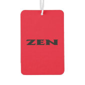 Zen-Luftkühler Autolufterfrischer (Rückseite)