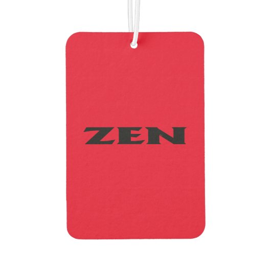 Zen-Luftkühler Autolufterfrischer (Rückseite)