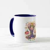 Zen Mama Mother day Tasse (Vorderseite Links)