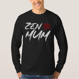 Zen Mama Muttertags-Meditation und Yoga Mama Meme T-Shirt