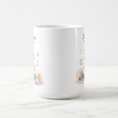 Zen Mama Ruhige Mutterschaft Kunst Kaffeetasse (Mittel)