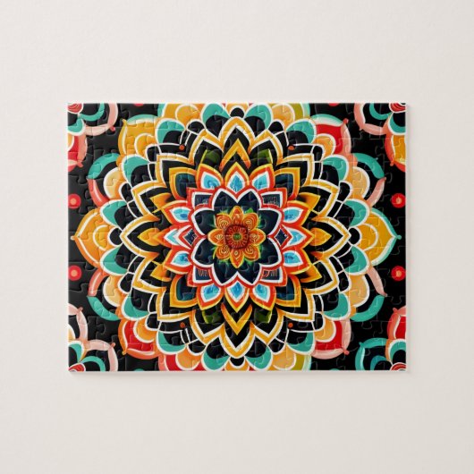 Zen Mandala Puzzle (Horizontal)