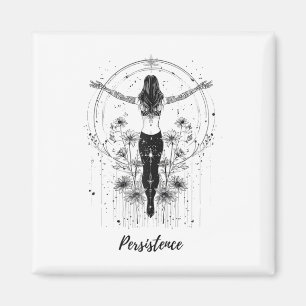 Zen-Mantra- und Yoga-Meditations-Lifestyle-Kollekt Magnet