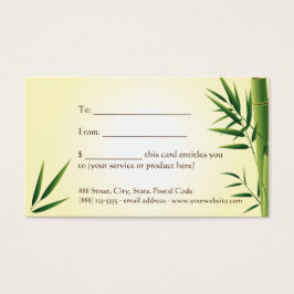 Zen Massage ı Geschenkkarte