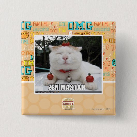 Zen Mastah Button (Vorderseite)