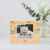 Zen Mastah Postkarte (Stehend Vorderseite)