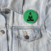 Zen Master - Buddha Meditation Grün Button (Beispiel)