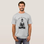 Zen Master - Buddha Meditation T-Shirt (Vorne ganz)