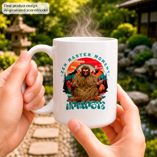 Zen Master Moment - Namaste Funny Bigfoot Kaffeetasse