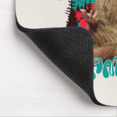 Zen Master Moment - Namaste Funny Bigfoot Mousepad (Ecke)