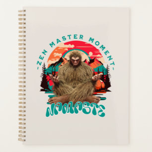 Zen Master Moment - Namaste Funny Bigfoot Planer
