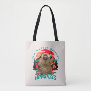 Zen Master Moment - Namaste Funny Bigfoot Tasche