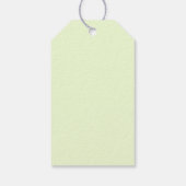 Zen Matcha Green Tea Latte Liebe Geschenkanhänger (Rückseite)