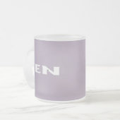 Zen-mattierte Tasse (Vorderseite Links)
