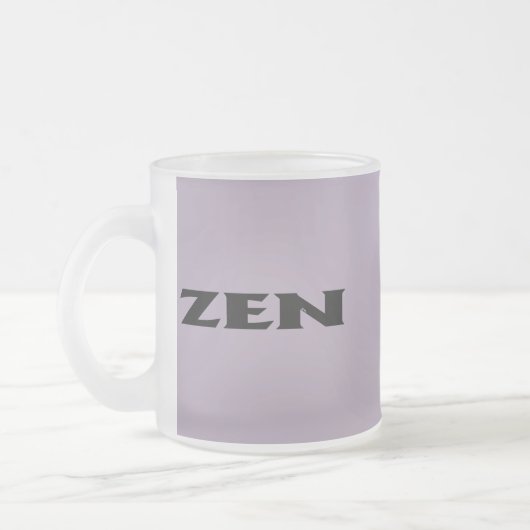 Zen-mattierte Tasse (Links)