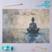 Zen-Mediationsfluss Seidenpapier (Basteln)