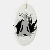 Zen-Meditation Keramikornament (Rechts)