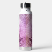 Zen Meditation Lila Personalisiert Trinkflasche (Links)