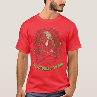 Zen-Meditation psychedelische Markwain-Familienfre T-Shirt
