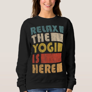 Zen Meditation Yoga Relax The Yogi Omm Sweatshirt
