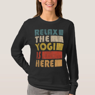 Zen Meditation Yoga Relax The Yogi Omm T-Shirt