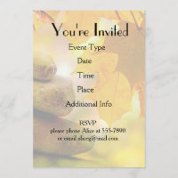 Zen-Meditationsteine und Ahornmassage-Blätter