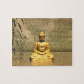 Zen meditierender Buddha Puzzle (Horizontal)