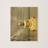 Zen meditierender Buddha Puzzle (Vertikal)