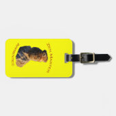 Zen-Meister Gepäckanhänger (Vorderseite horizontal)