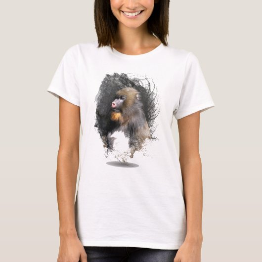 Zen-Meister Mandrill T-Shirt (Vorderseite)