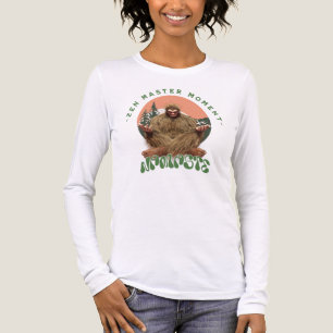Zen-Meister-Moment Namaste - Bigfoot-Meditation Tri-Blend Shirt