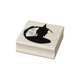 Zen Mindfulness Coach Gummistempel