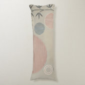 Zen Minimalistisch Design Seitenschläferkissen (Vorderseite Vertikal)