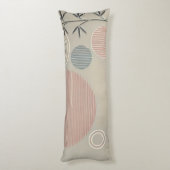 Zen Minimalistisch Design Seitenschläferkissen (Rückseite (Vertikal))