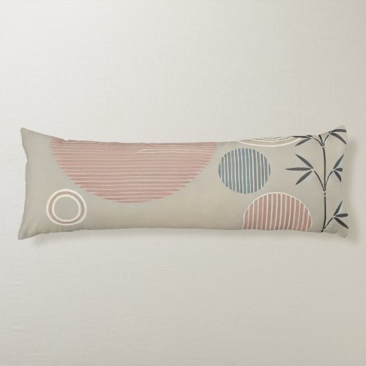 Zen Minimalistisch Design Seitenschläferkissen (Vorderseite)