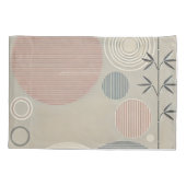 Zen Minimalistisch Pillowcase - Asiatische Eleganz Kissenbezug (Rückseite)