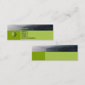 Zen mit Yin-Yang Visitenkarte (Vorne/Hinten)