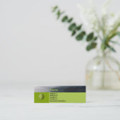 Zen mit Yin-Yang Visitenkarte (Stehend Vorderseite)