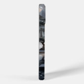 Zen Modern: Where Mist Meets Minimalism Case-Mate iPhone Hülle (Rückseite / Rechts)