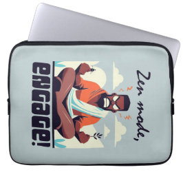 Zen-Modus, Engage! ⚡ Erwachsene ist ein Glitch Laptopschutzhülle