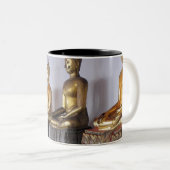 Zen Mok Thaise Buddha's Zweifarbige Tasse (VorderseiteRechts)