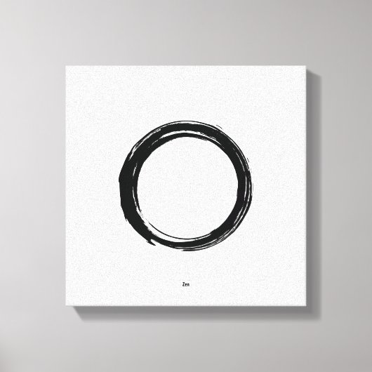 Zen Moment Nr. 4 Leinwand (Vorderseite)