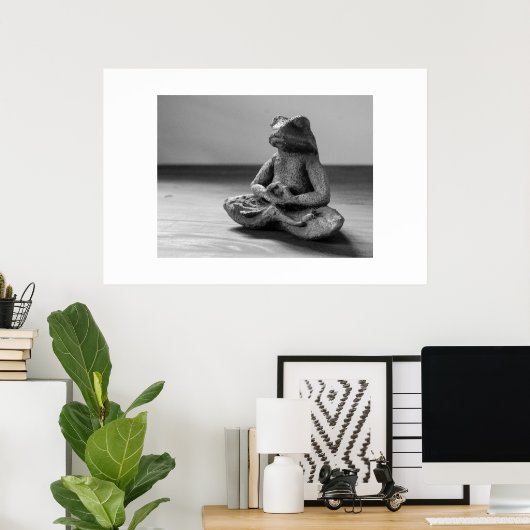 Zen-Moment Poster (Heimbüro)