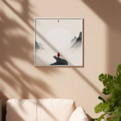 Zen Monk Wine tasting in der Fattoria Moncucchetto Poster