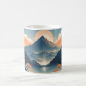 Zen Mountain Sunrise Tasse (Mittel)