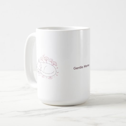 Zen Muttertagsgeschenk Kaffeetasse (Vorderseite Links)